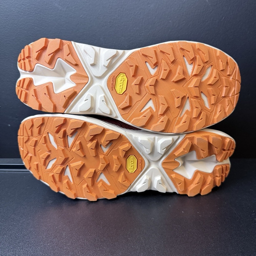 Hoka One One Shoes Womens 10 Red Orange Anacapa 2 Mid GTX Sneaker Hiking - Picture 13 of 13